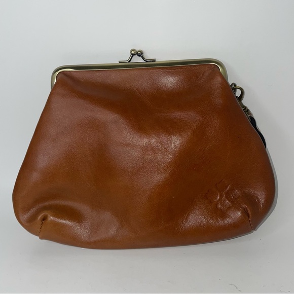 Patricia Nash SAVENA TOOLED Leather Framed Kisslock Wristlet FLORENCE - Picture 4 of 10